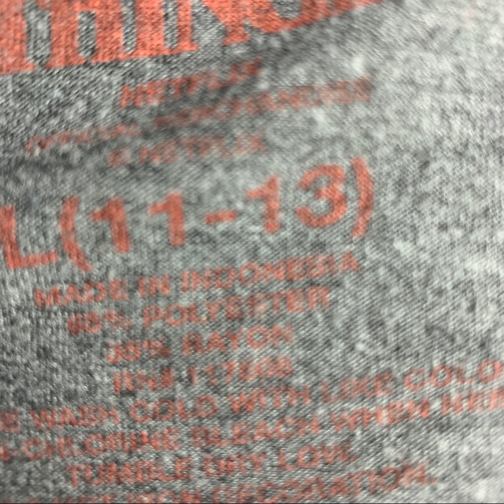 Stranger Things Polyester Graphic Tee - Picture 5 of 8